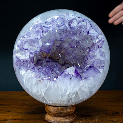 Sehr Große Amethyst Kugel Druse  – 11904,71g