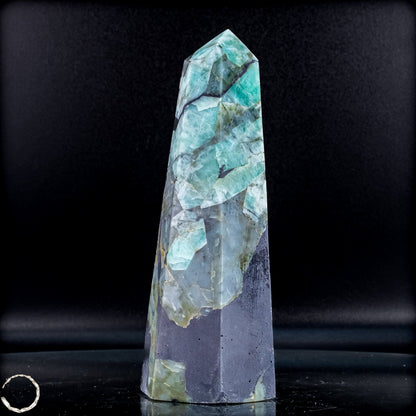 Natürlicher Smarag-Obelisk aus Kolumbien - 467,57g