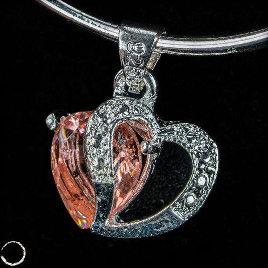Topas Herzanhänger aus 925er Silber Mystische Perfektion - 2,05g 10,25ct