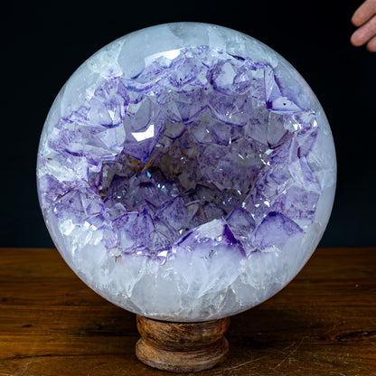 Sehr Große Amethyst Kugel Druse  – 11904,71g