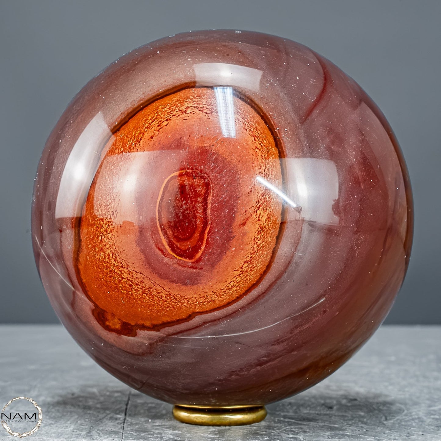 Natürliche Polychrome Jaspis Kristall-Kugel -1685,77g