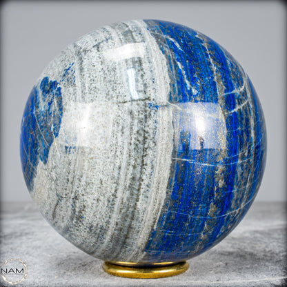 Natürliche Lapislazuli-Kristall-Kugel - 2526,37g - 127mm