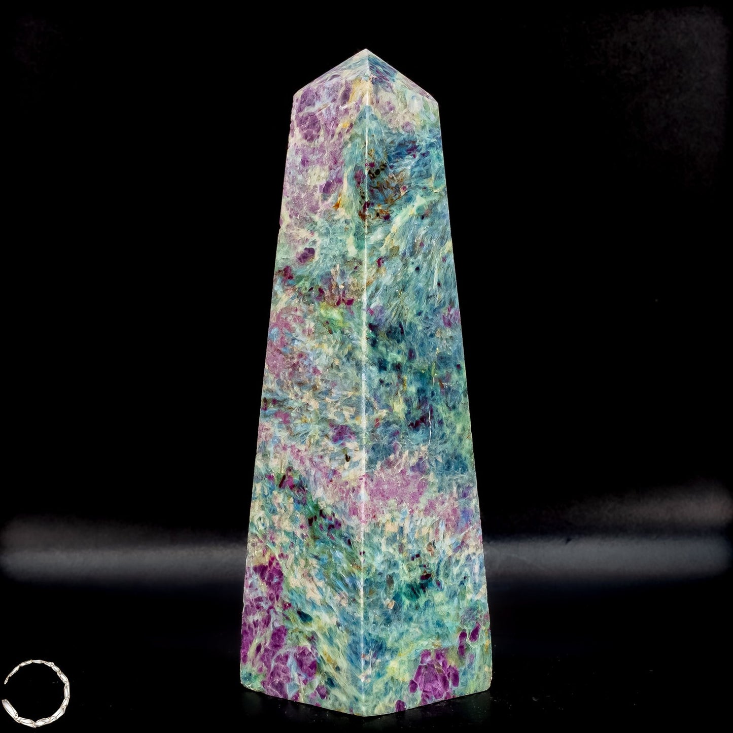 Exklusiver Rubin-Smaragd Obelisk aus Kolumbien - 593,76
