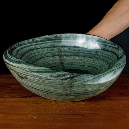 Sehr Große Kambaba-Jaspis Schüssel - 15993,87g