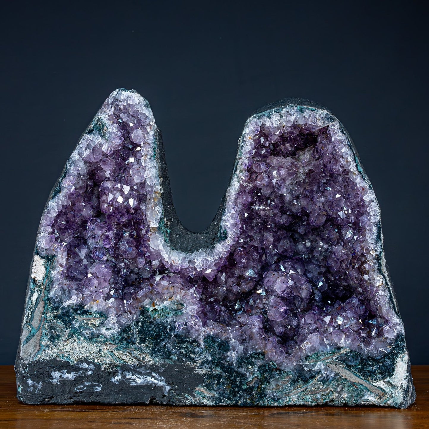 Natürlicher Zwillings-Amethyst und Achat-Druse, Uruguay - 22419,37g