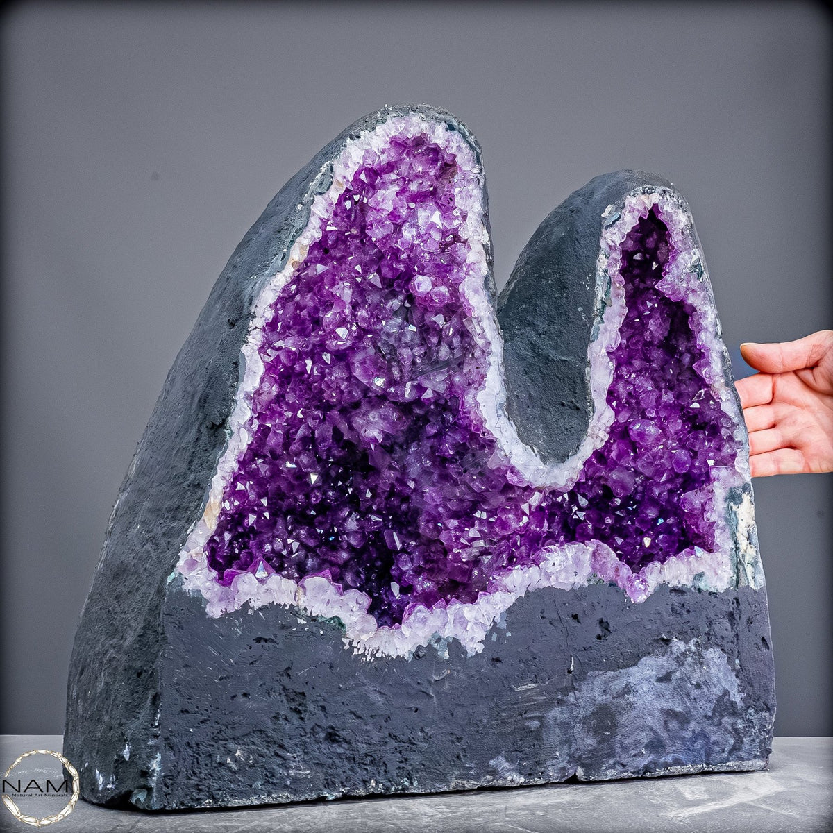 Amethyst-Druse Kathedrale – Naturwunder aus Uruguay – 31259,73g