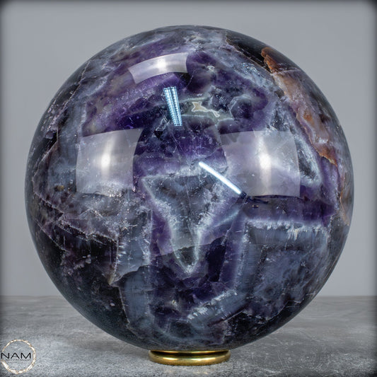 Natürliche Chevron-Amethyst Kristallkugel aus Bolivien - 5626,99g