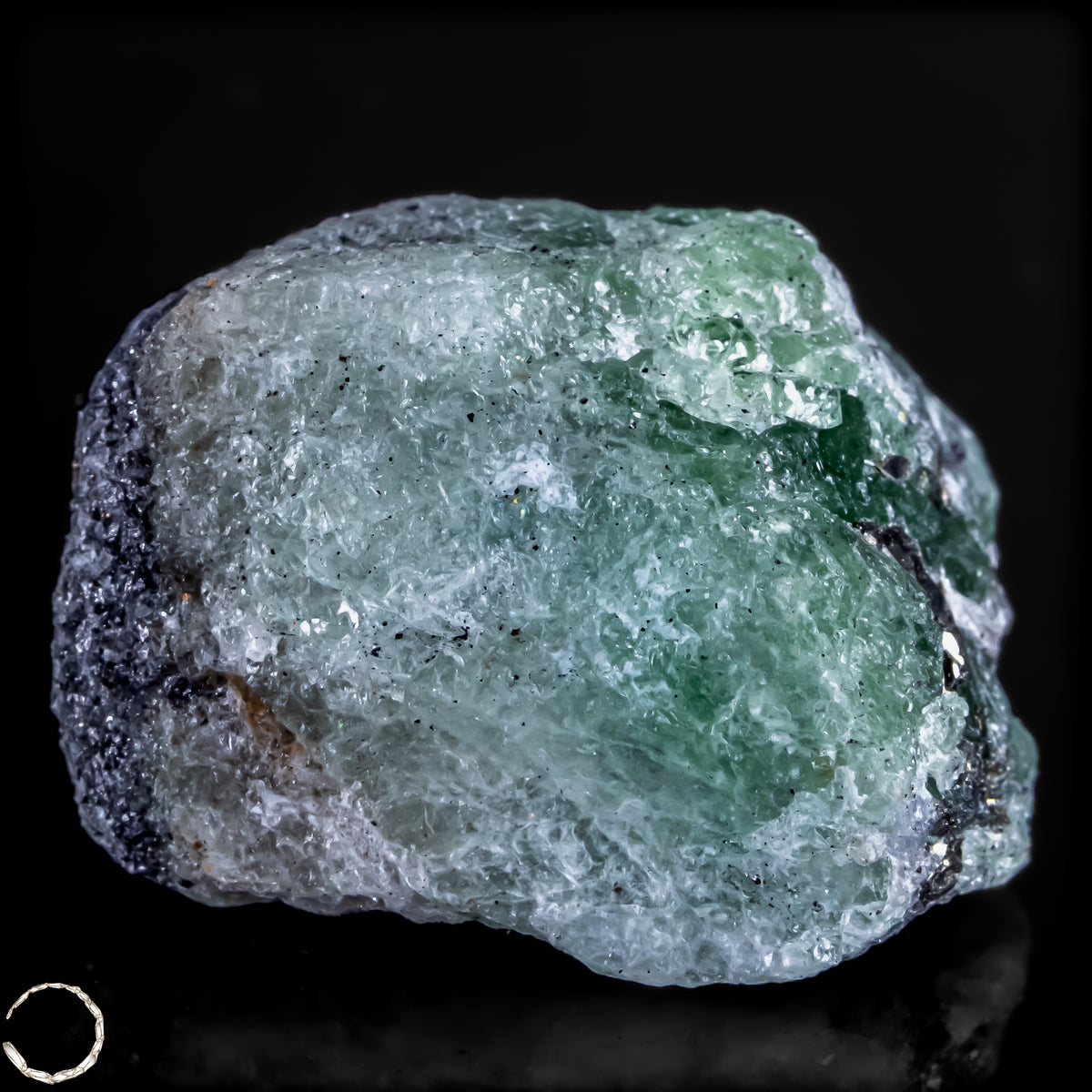 Außergewöhnlicher Tsavorit-Rohkristall - 18,29g -91,45ct