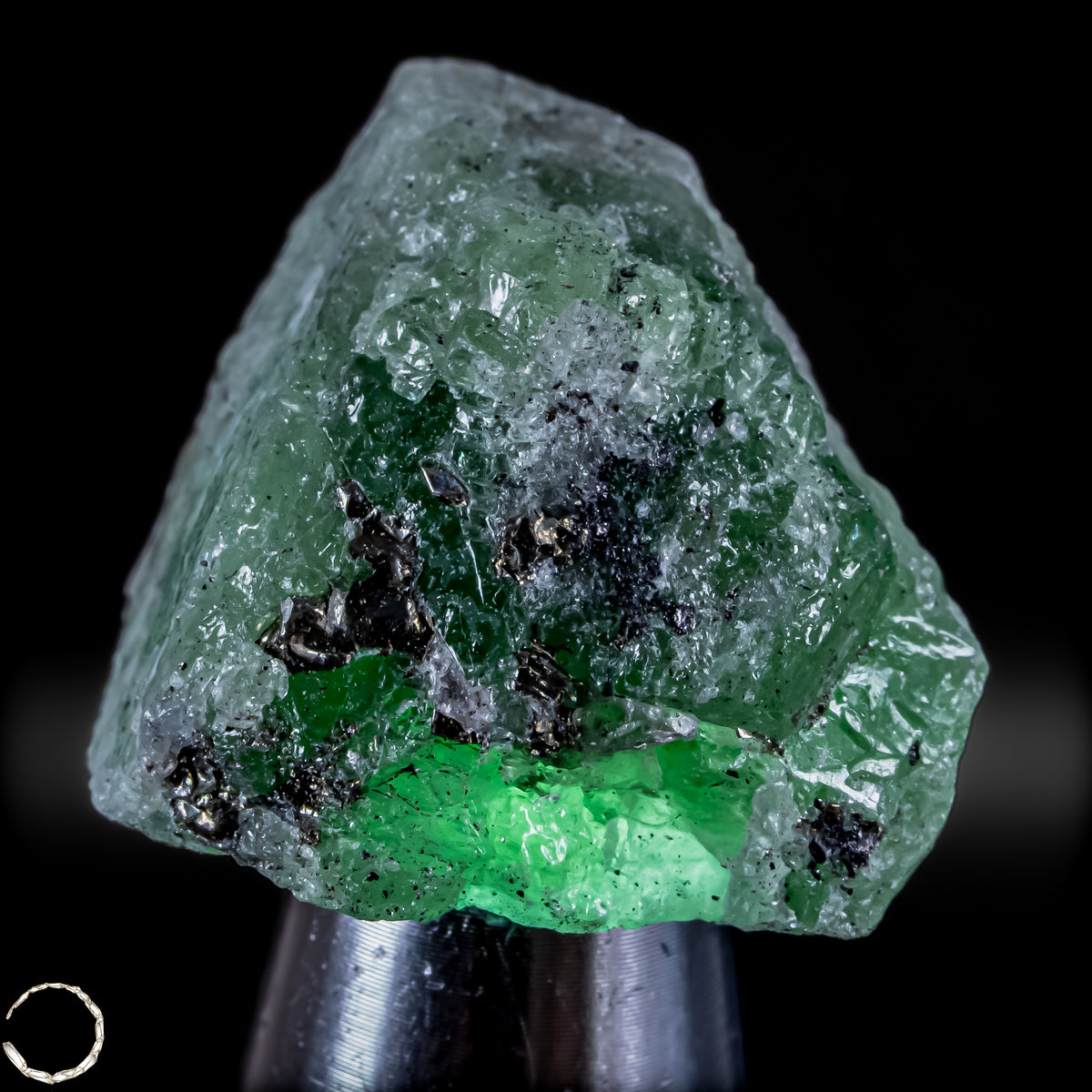 Außergewöhnlicher Tsavorit-Rohkristall - 18,29g -91,45ct
