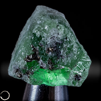 Außergewöhnlicher Tsavorit-Rohkristall - 18,29g -91,45ct