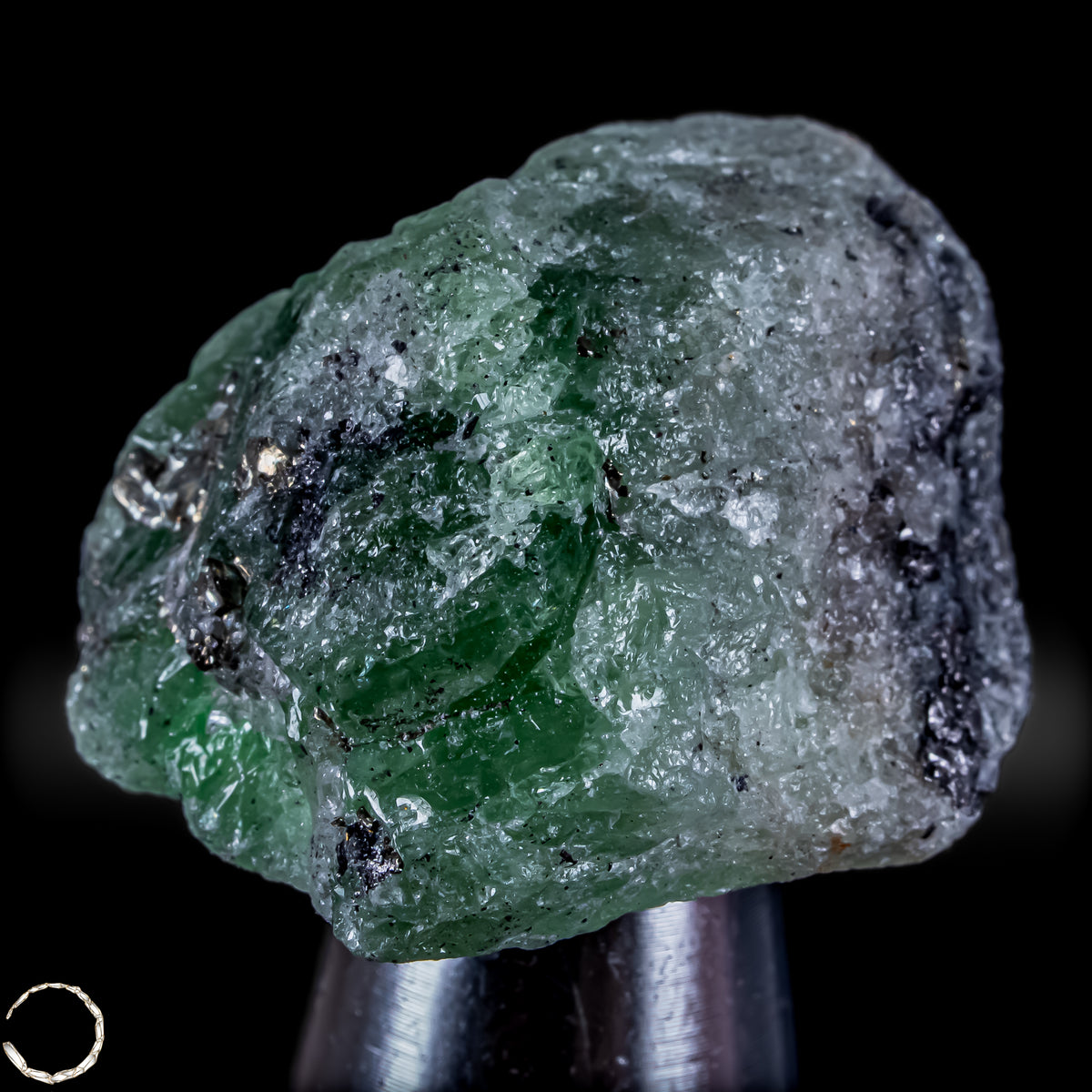 Außergewöhnlicher Tsavorit-Rohkristall - 18,29g -91,45ct