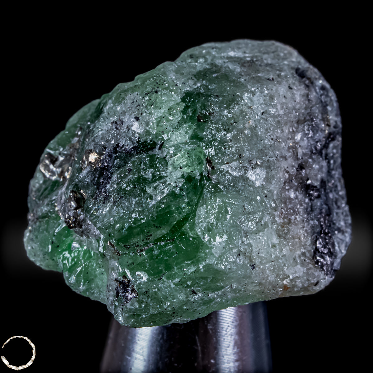 Außergewöhnlicher Tsavorit-Rohkristall - 18,29g -91,45ct