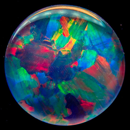 AAA + Black Opal Triplet, Australien, 3,395ct - 0,679g