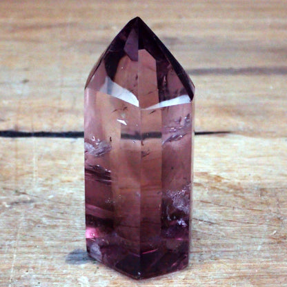 Sehr Seltener Transparenter Phantom-Amethyst Obelisk – 196,48g