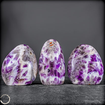 Natürliches Amethyst & Prasiolith Freiformen Set -1652,36g