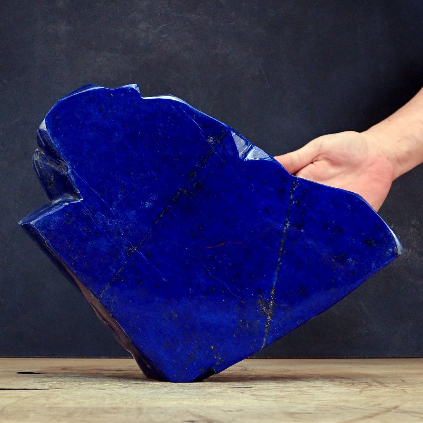 Große Natürliche Dekorative Blaue Lapislazuli-Freiform - 6109,85g