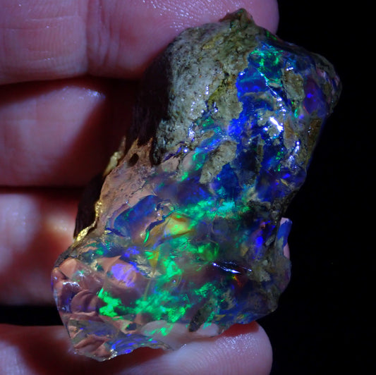 Seltener Klarer Kristall-Opal, Äthiopien - 131.35 ct - 26,27g