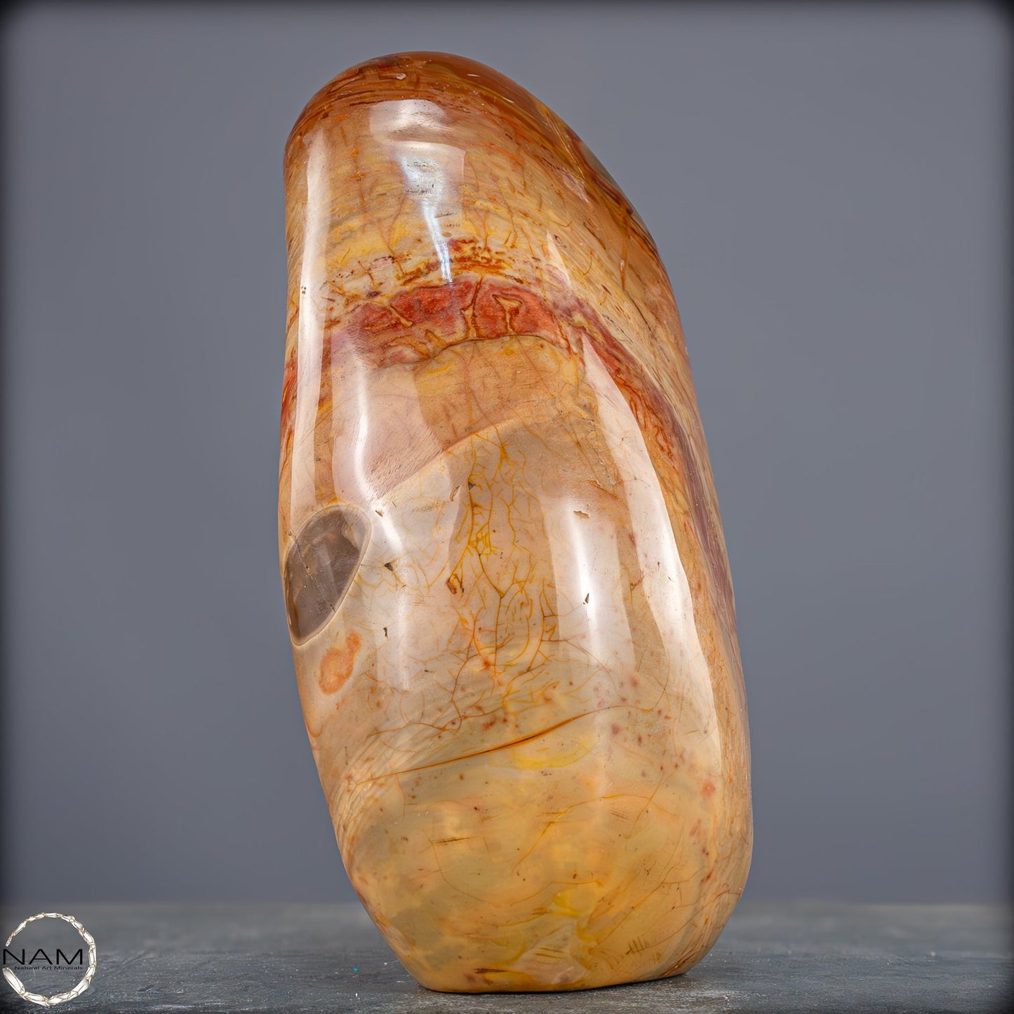 Natürliche Polychrome Jaspis Kristall-Freiform - 1983,05g