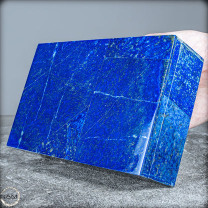 Natürliche  Lapislazuli Schmuckkästchen/Box - 712,77g