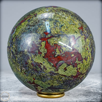 Natürliche Drachenblut-Jaspis Kugel aus Australien - 2906,77g - 131mm