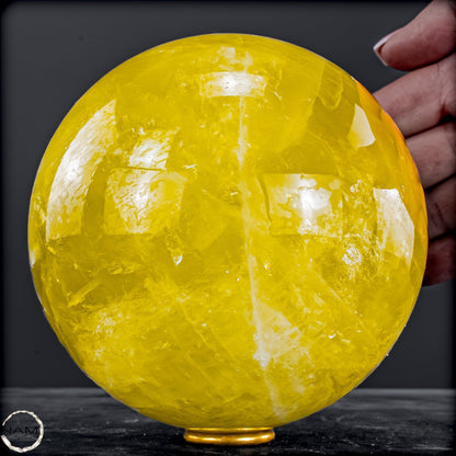 Top Qualität Transparenter Citrin Kristall Kugel - Brasilien - 2375,93g