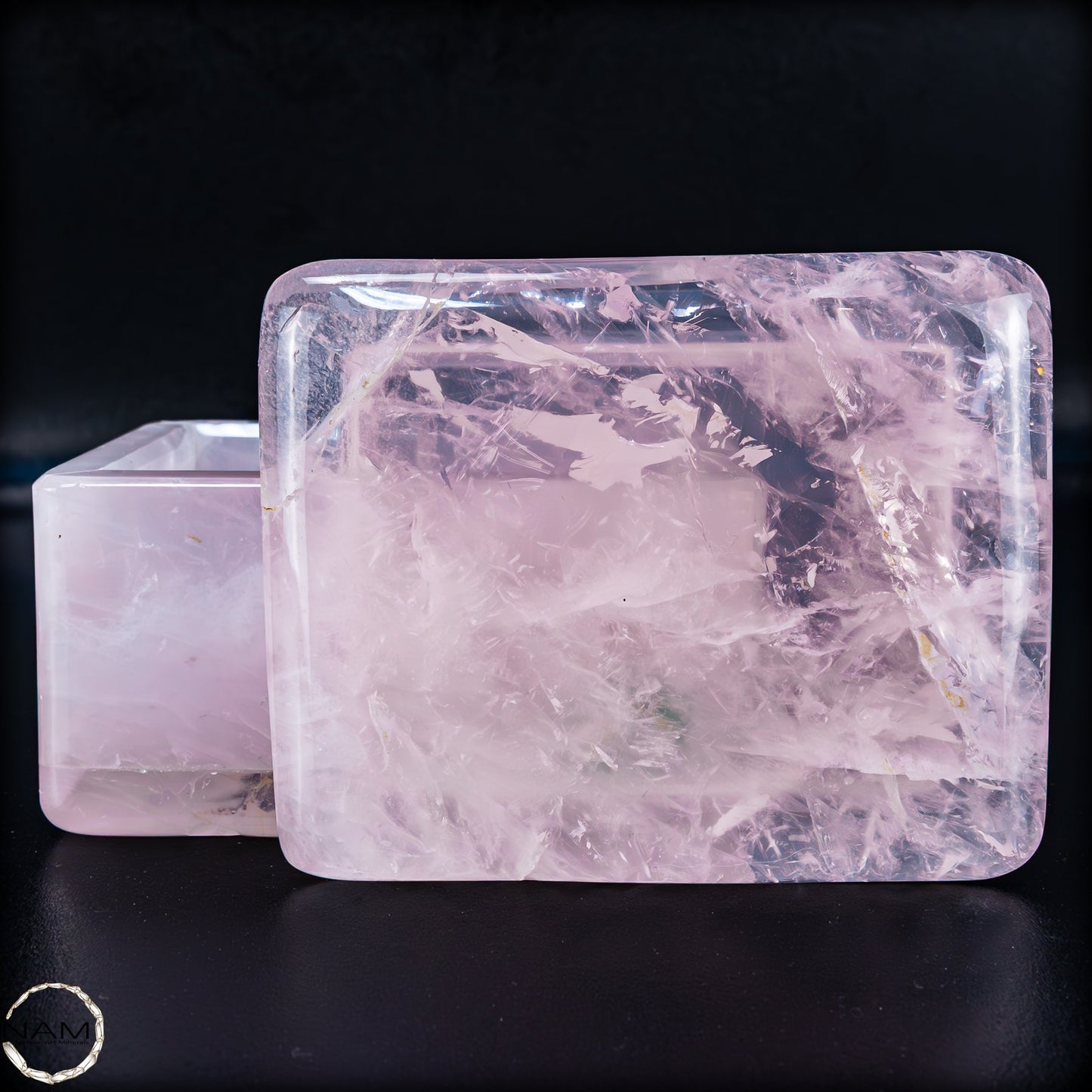 Rosenquarz Schmuckkästchen – Eleganz für Ihre Lieblingsstücke - 859,25g