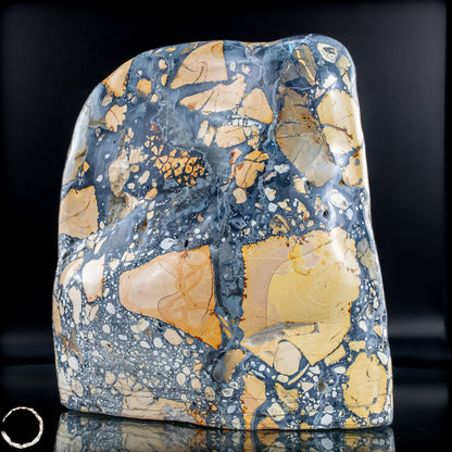 Natürliche Indonesische Picture Jasper-Kristall Freiform – 1630,17g