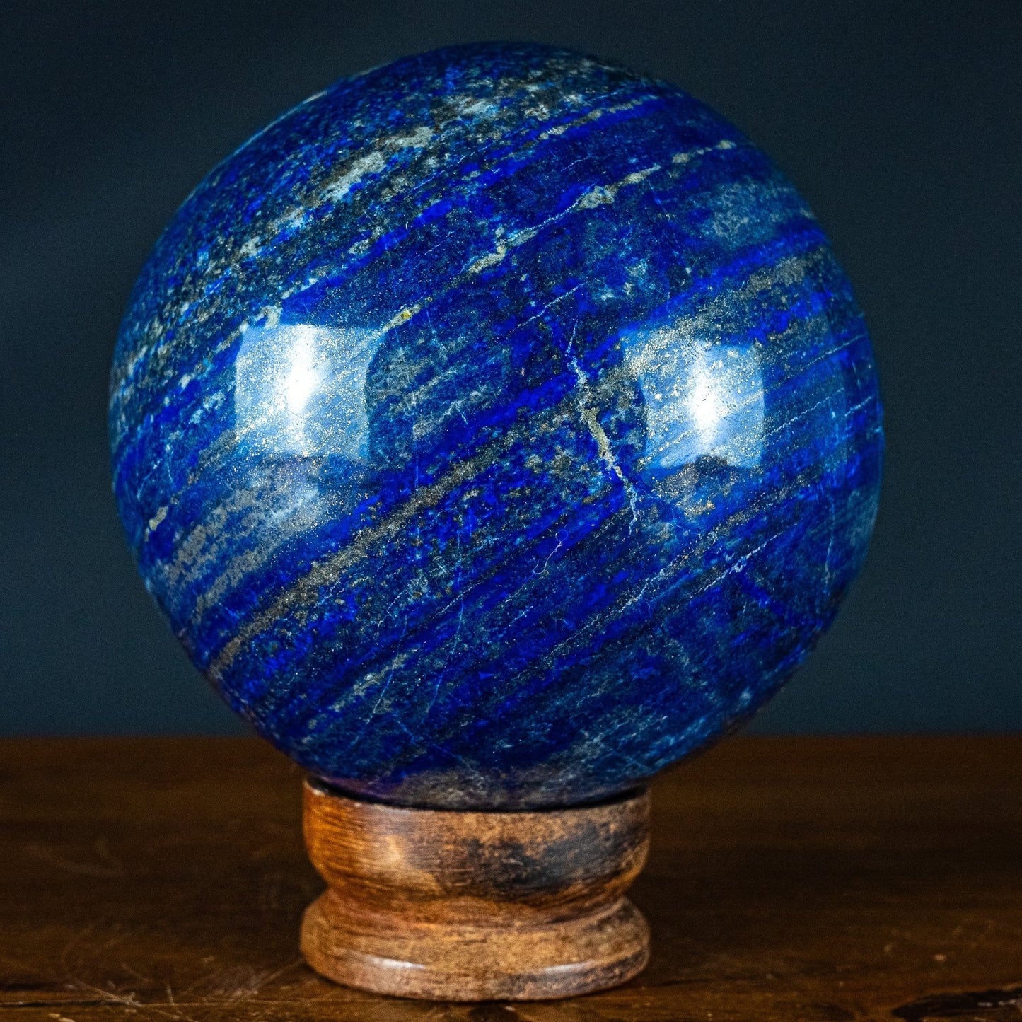 Natürliche Lapislazuli-Kristall-Kugel - 6500,81g - 165mm