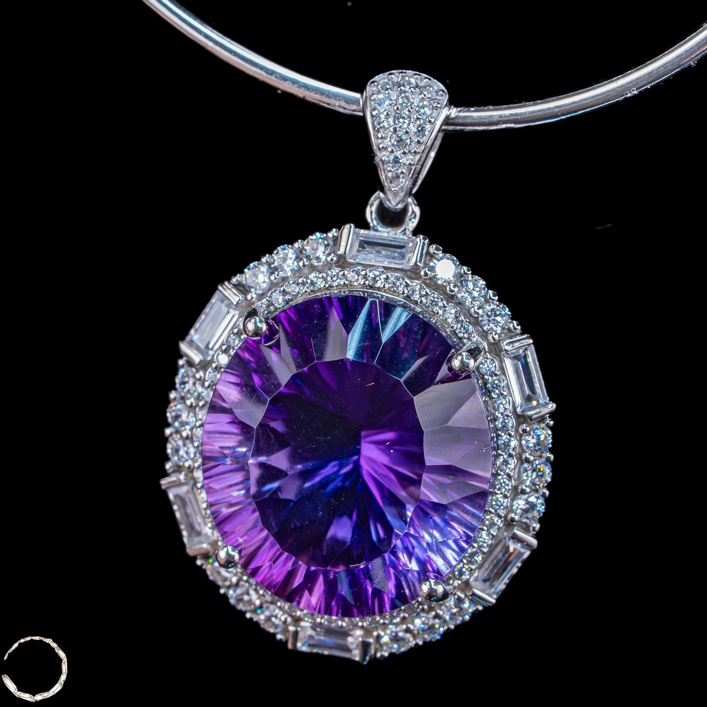 Amethyst-Anhänger – ein Meisterwerk aus Licht, Tiefe und Eleganz 9,78g 48,9ct
