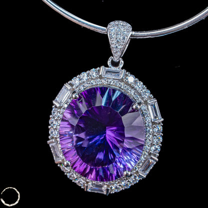 Amethyst-Anhänger – ein Meisterwerk aus Licht, Tiefe und Eleganz 9,78g 48,9ct