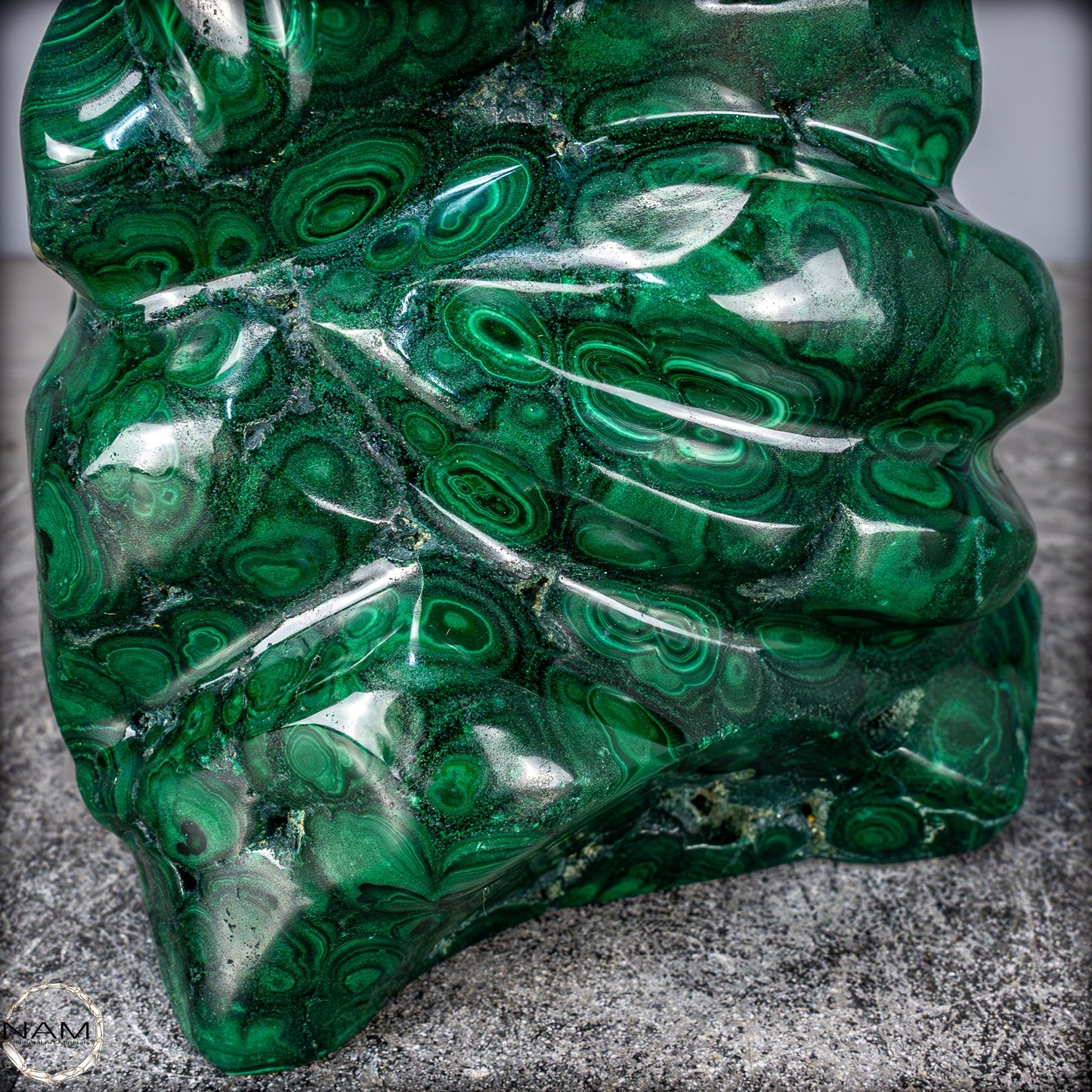 Natürlicher Botryoidaler Malachit - 2104,78g