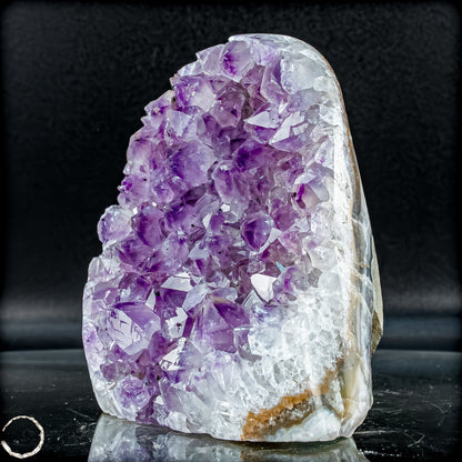 Natürliche Amethyst-Kristall Druse - 940,77g