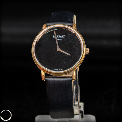Obsidian-Armbanduhr mit Schweizer Uhrwerk - 26,86g 134,3ct
