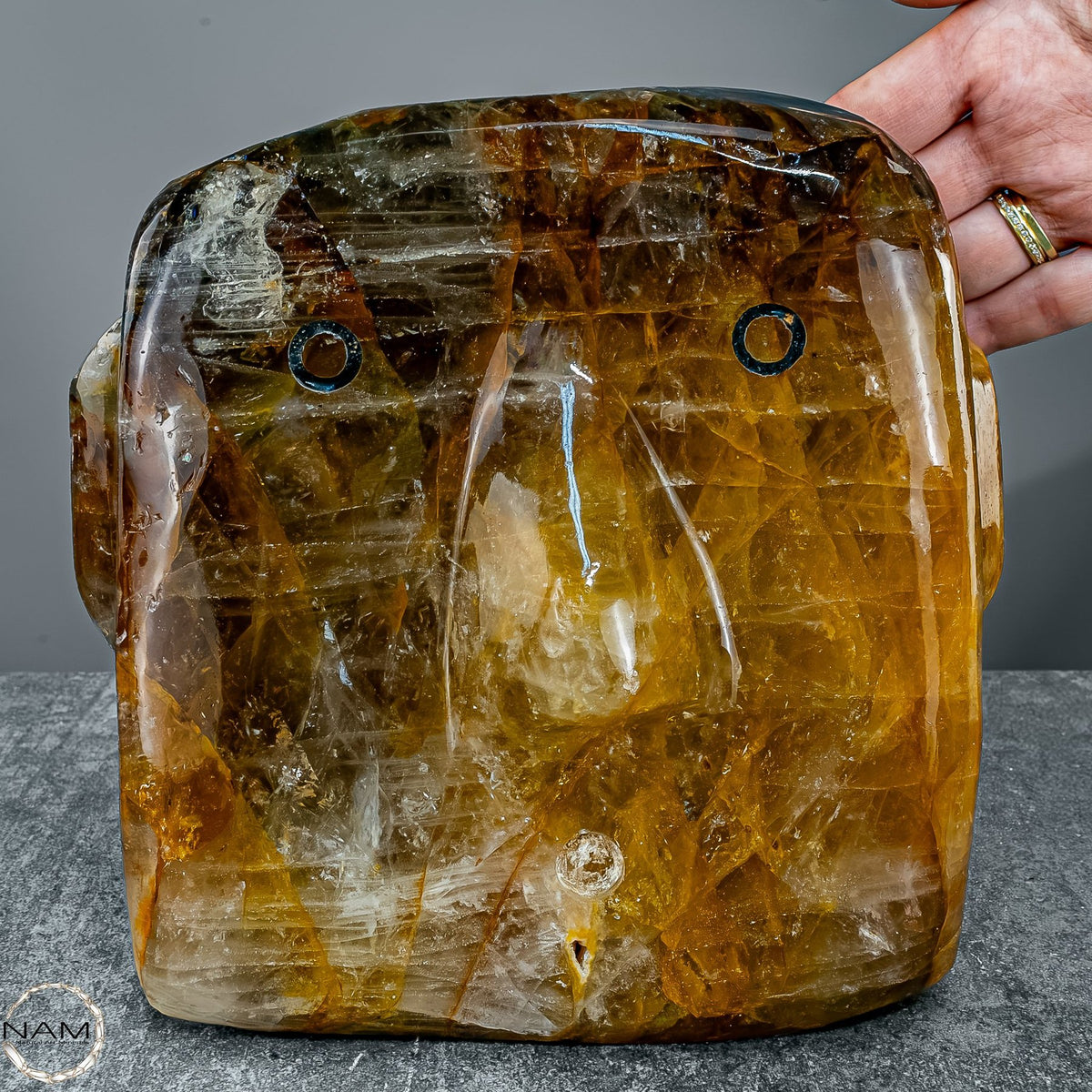 Healer-Quarz „Stone Head“ – Ein außergewöhnliches Sammlerstück -6740,28g