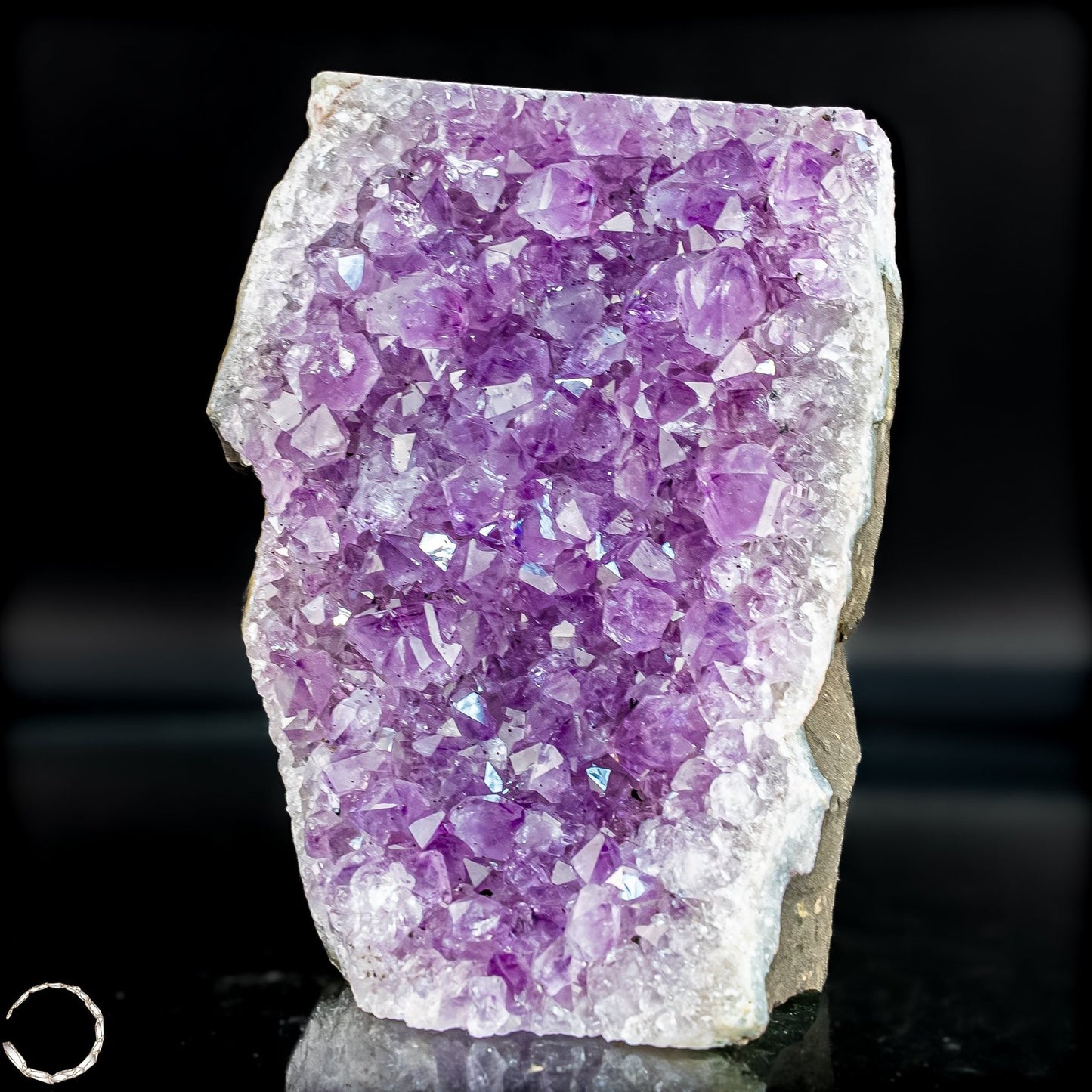 Natürliche Amethyst-Kristall Druse - 744,51g