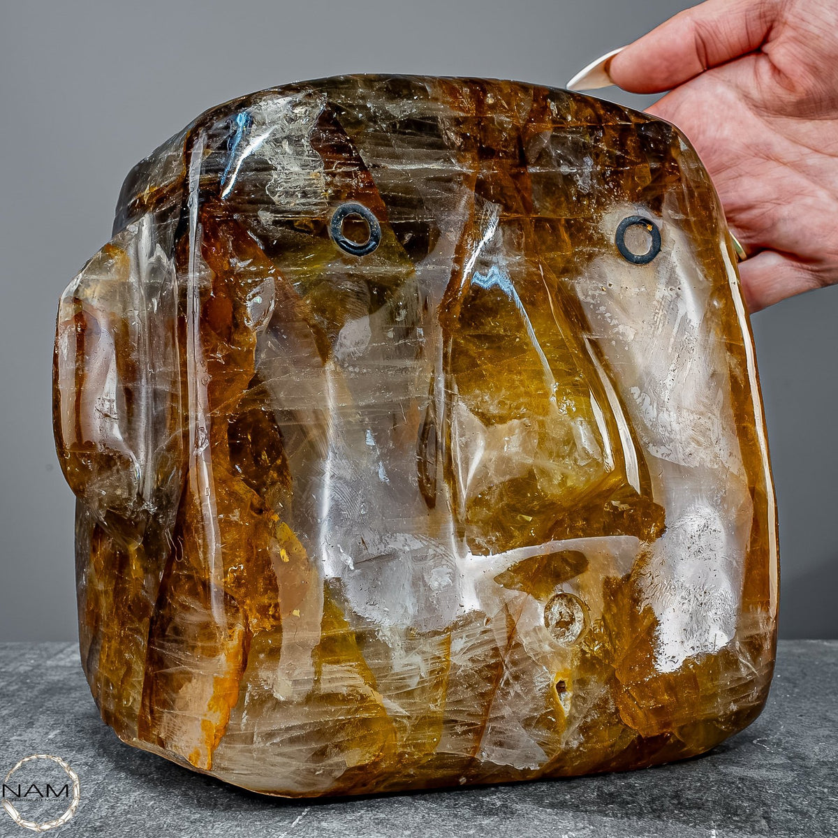 Healer-Quarz „Stone Head“ – Ein außergewöhnliches Sammlerstück -6740,28g