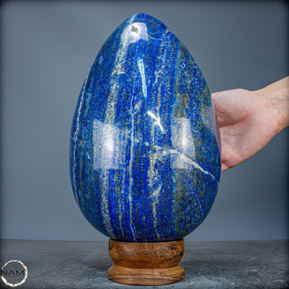 Natürliches Massives Lapis-Lazuli Ei aus Pakistan mit 9367,51g