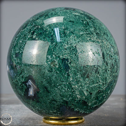 Natürlicher Moos Achat Kristall-Kugel - 1883,74g - 116mm