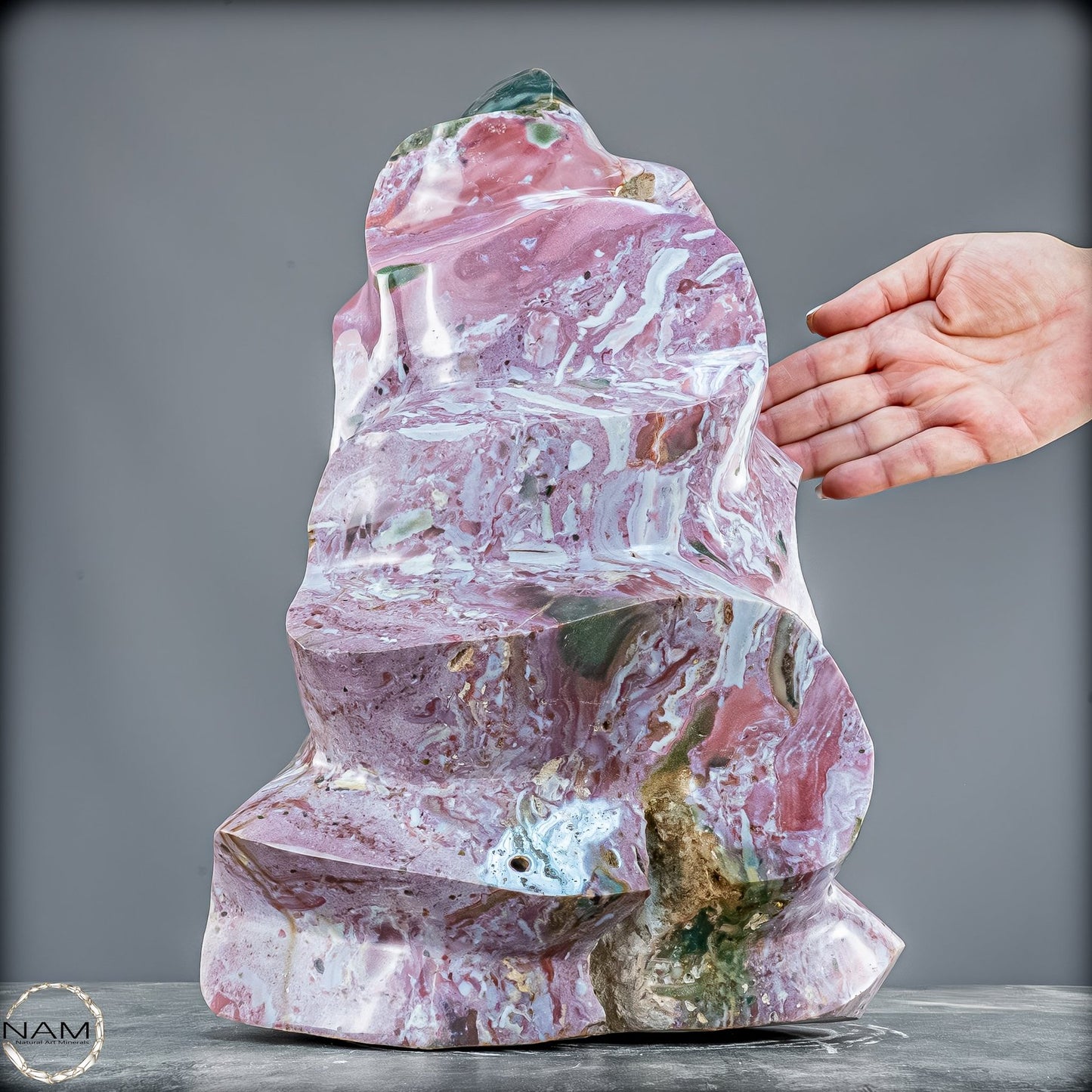 Natürliche Ocean Jasper Flamme - 13025,22g