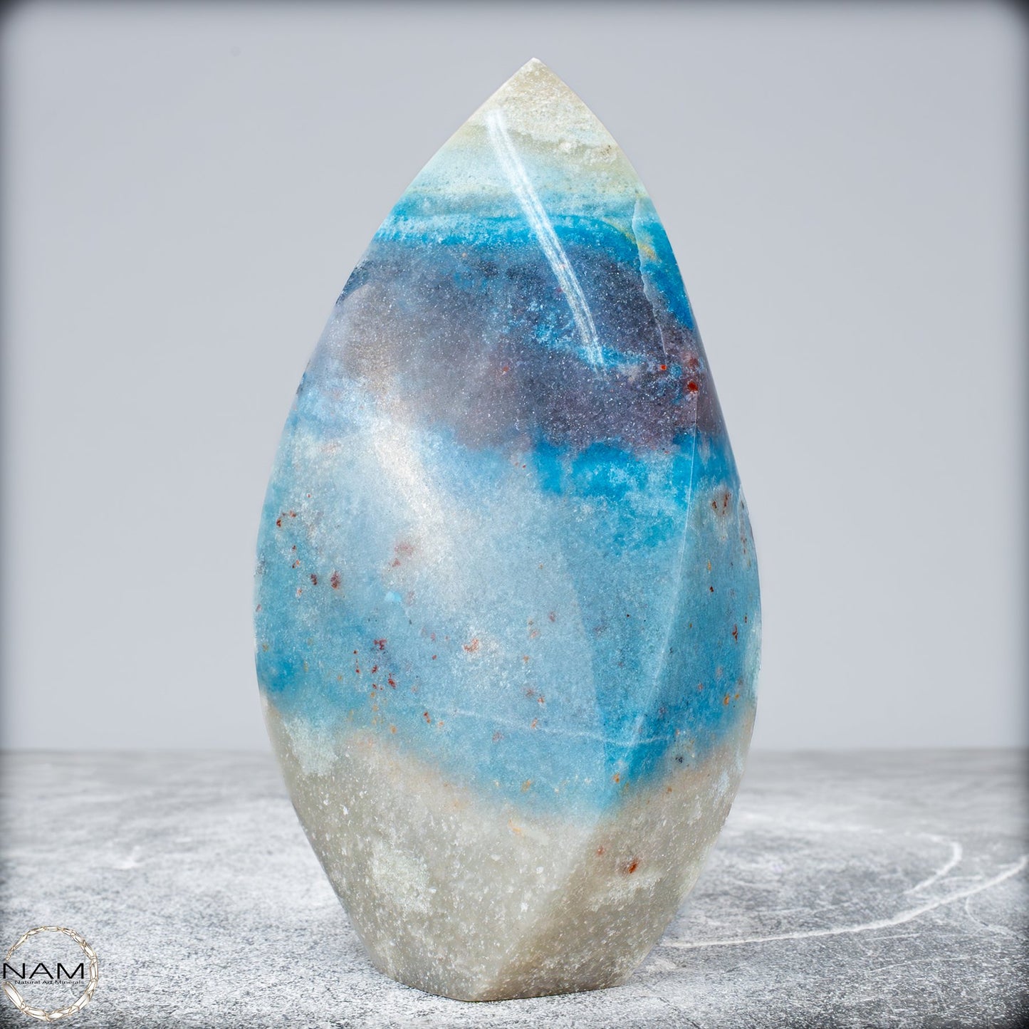 Natürliche Trolleit-Kristall Flamme aus Brasilien - 953,38g