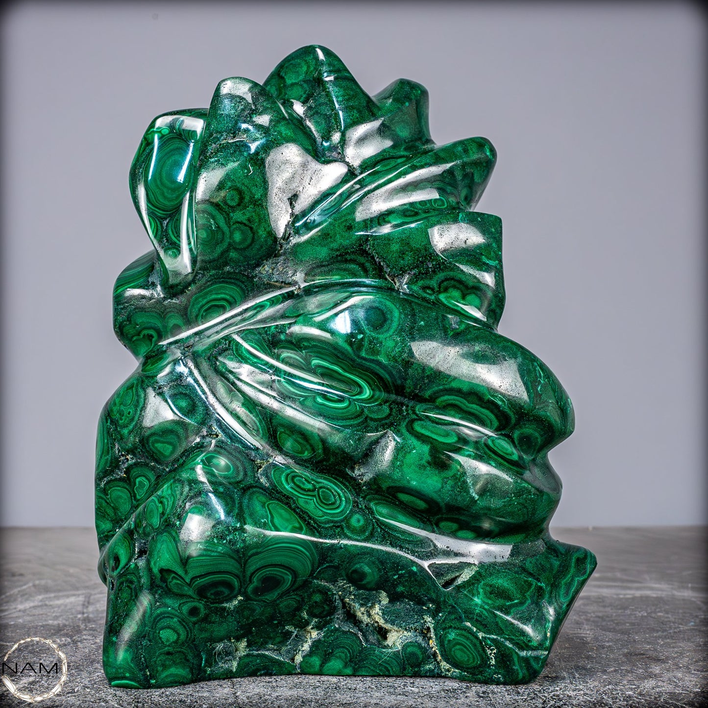Natürlicher Botryoidaler Malachit - 2104,78g