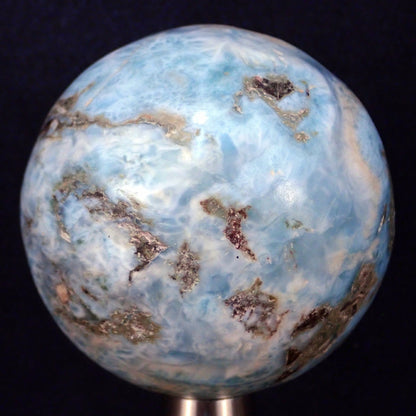 Große Larimar Kugel, 3791.4ct - 80.78 mm - 758.28 g