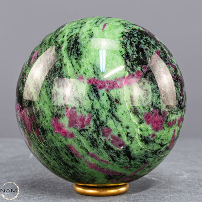 Natürliche Rubin in Zoisit Kugel - 975,99g - 83mm