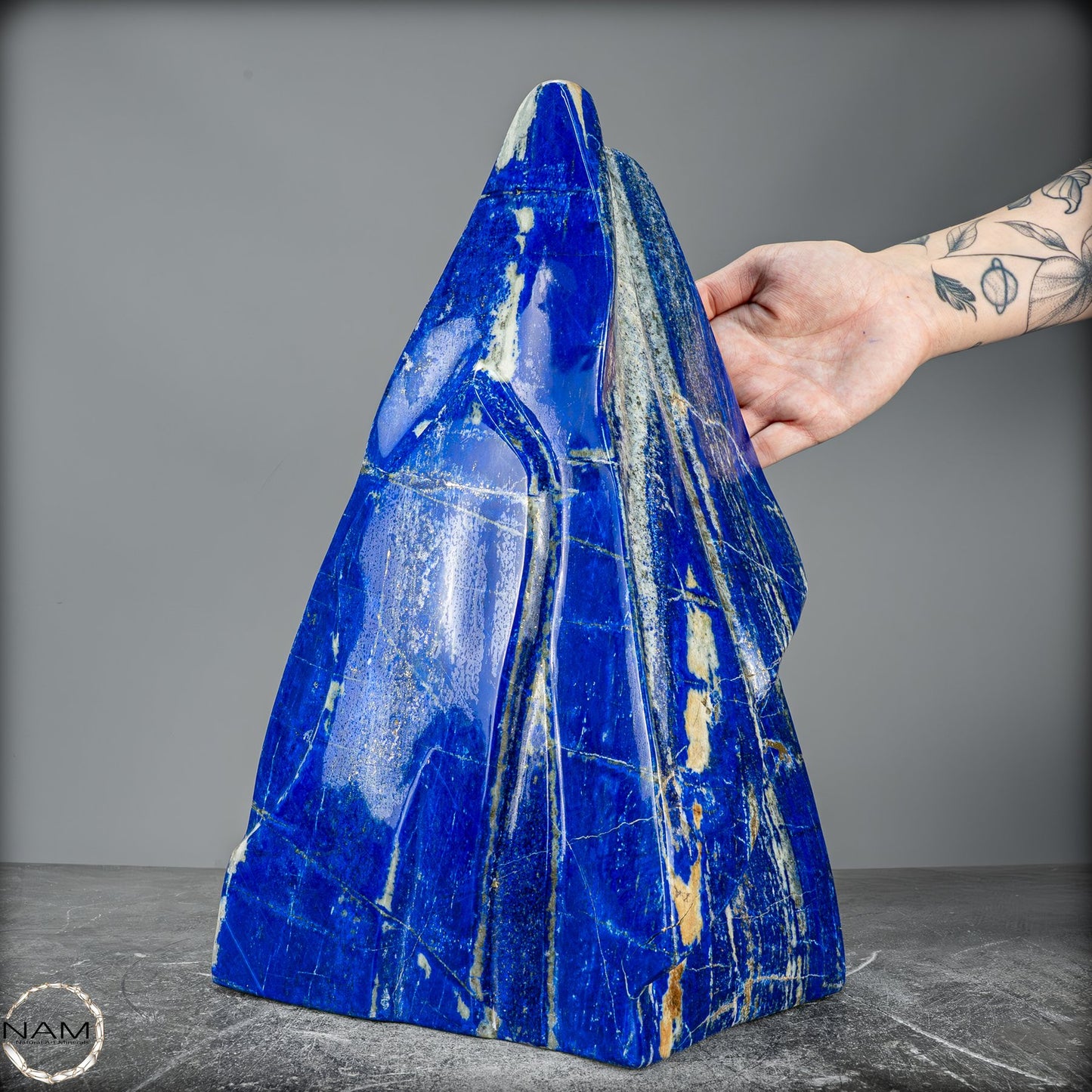 Natürliche Lapislazuli Kristall-Freiform -15530,77g