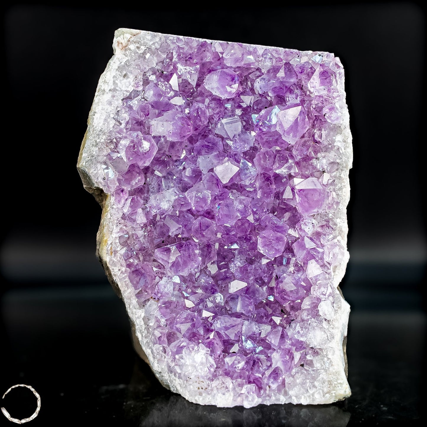Natürliche Amethyst-Kristall Druse - 744,51g