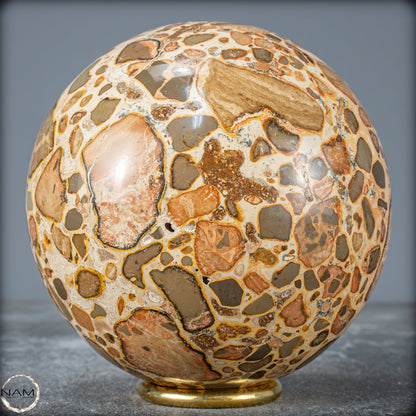 Natürliche Leoparden-Jaspis Kristallkugel - 1542,51 g