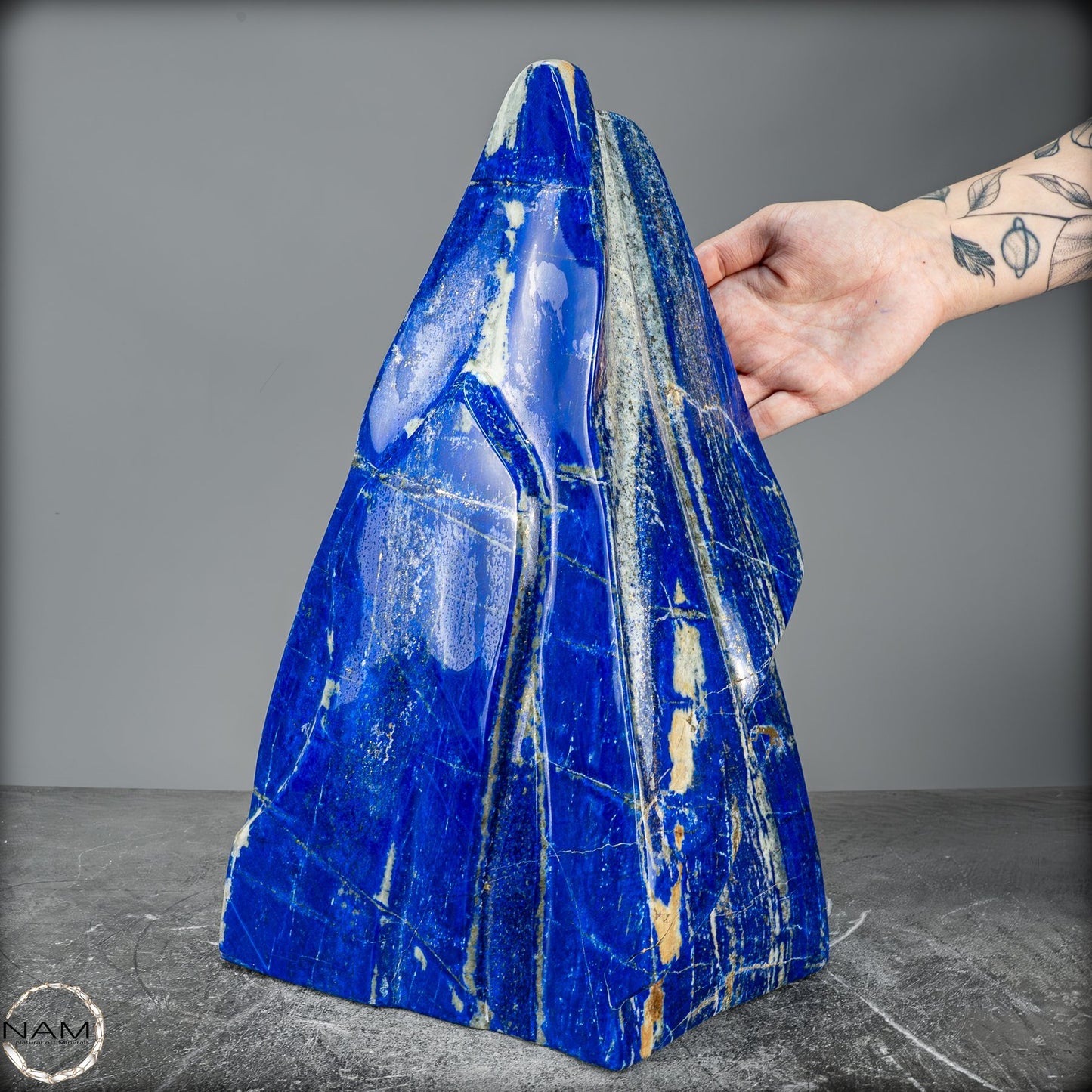 Natürliche Lapislazuli Kristall-Freiform -15530,77g
