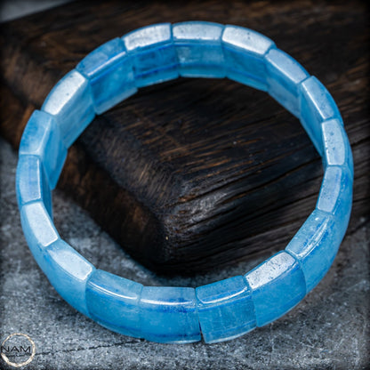 Eleganz in Blau – Aquamarin-Armband Afghanistan -40,19g 200,95ct