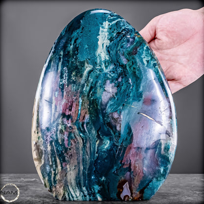 Natürliche Ozean-Jaspis Kristall-Freiform - 2595,96g