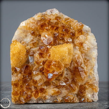 Citrin-Quarz Druse, Brasilien -1850,51g